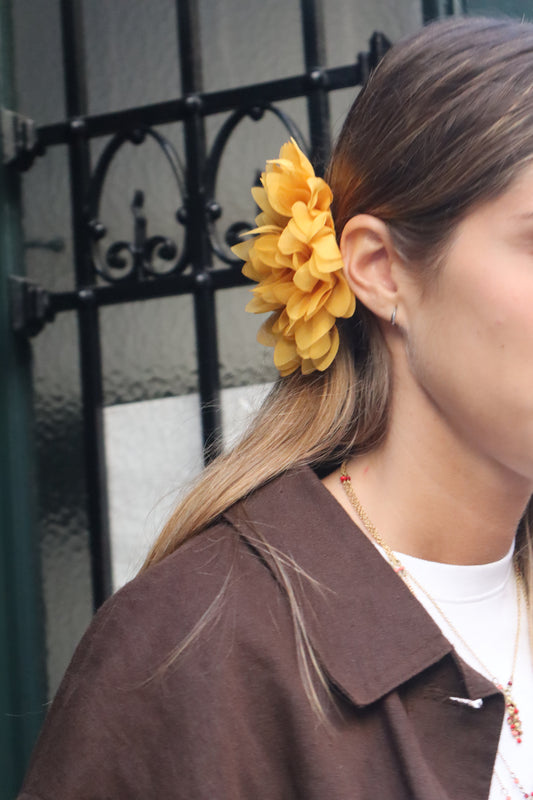 Pasador caléndula amarillo