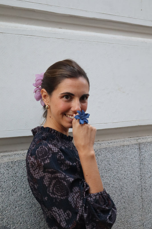 Hibiscus Azul Marino