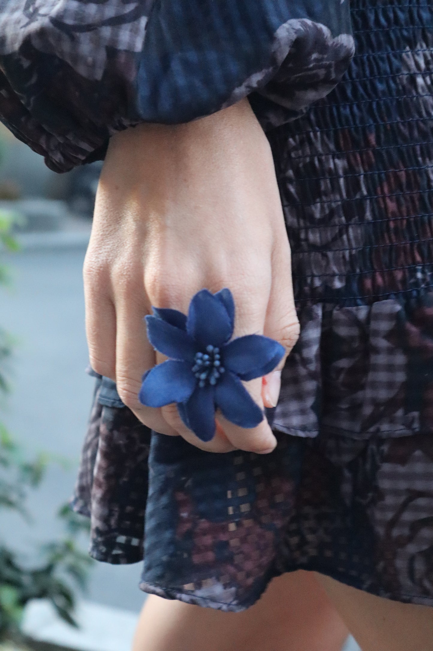 Hibiscus Azul Marino