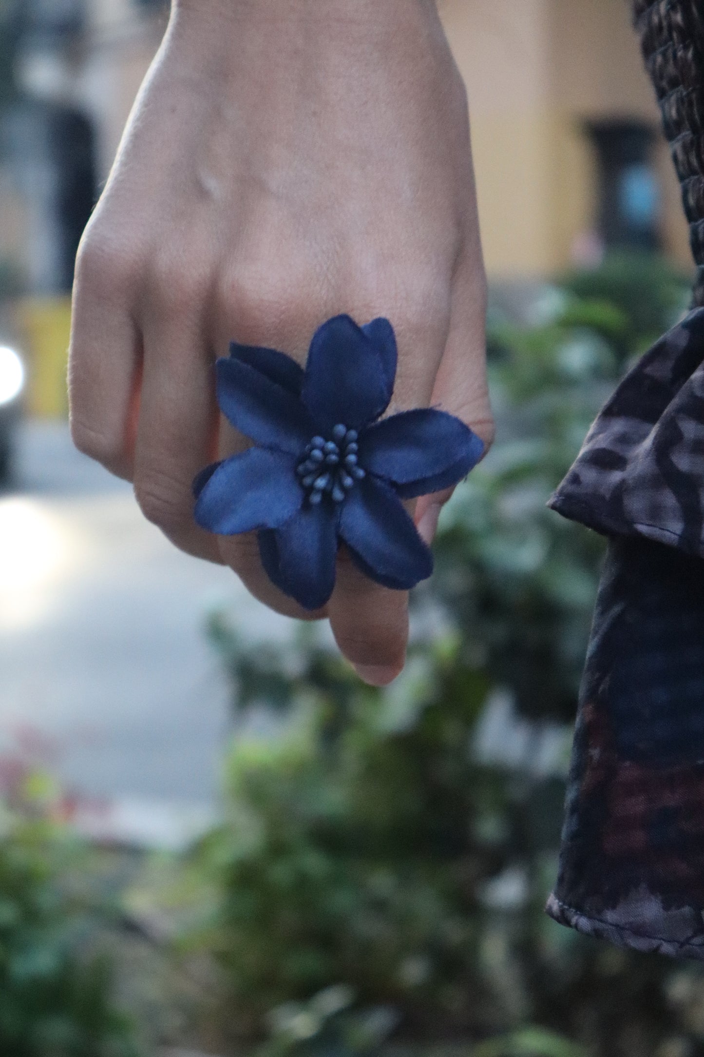 Hibiscus Azul Marino