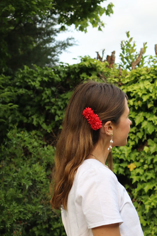 Tres Dalias Rojo