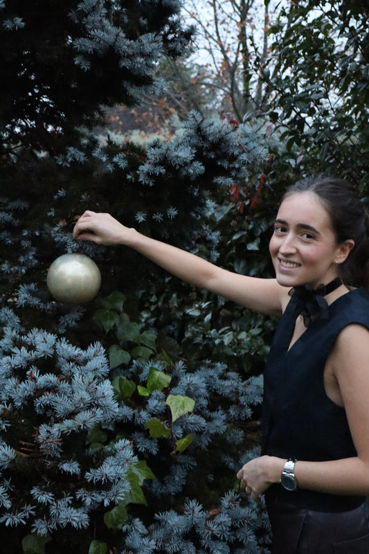 Chocker terciopelo negro