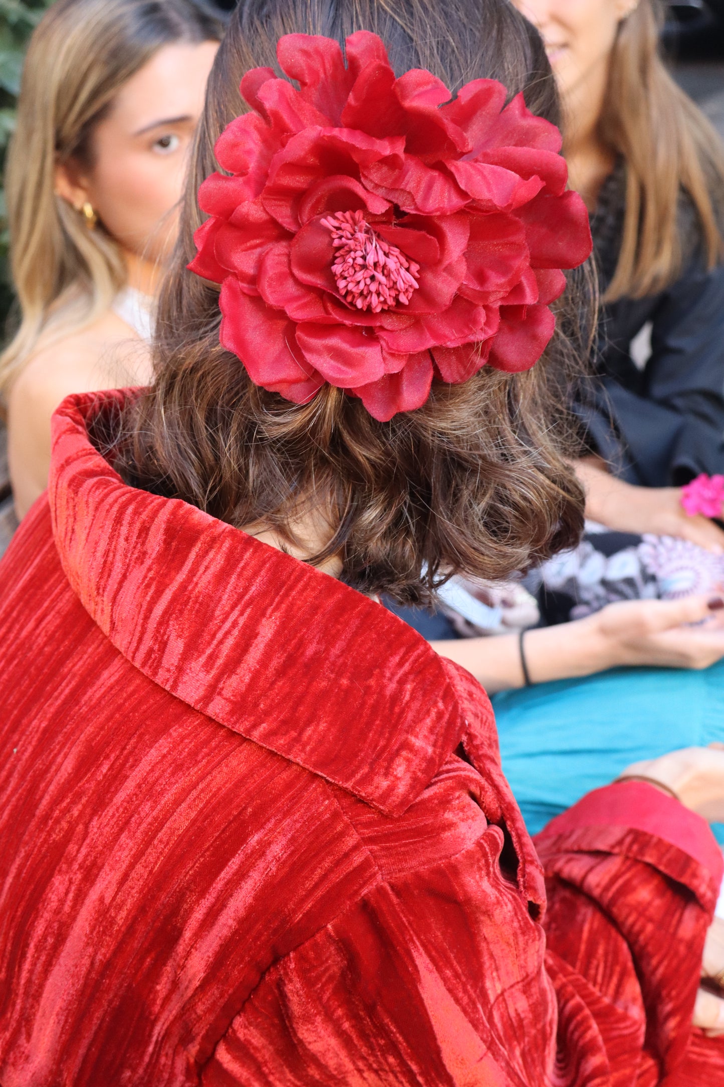Gran camelia roja