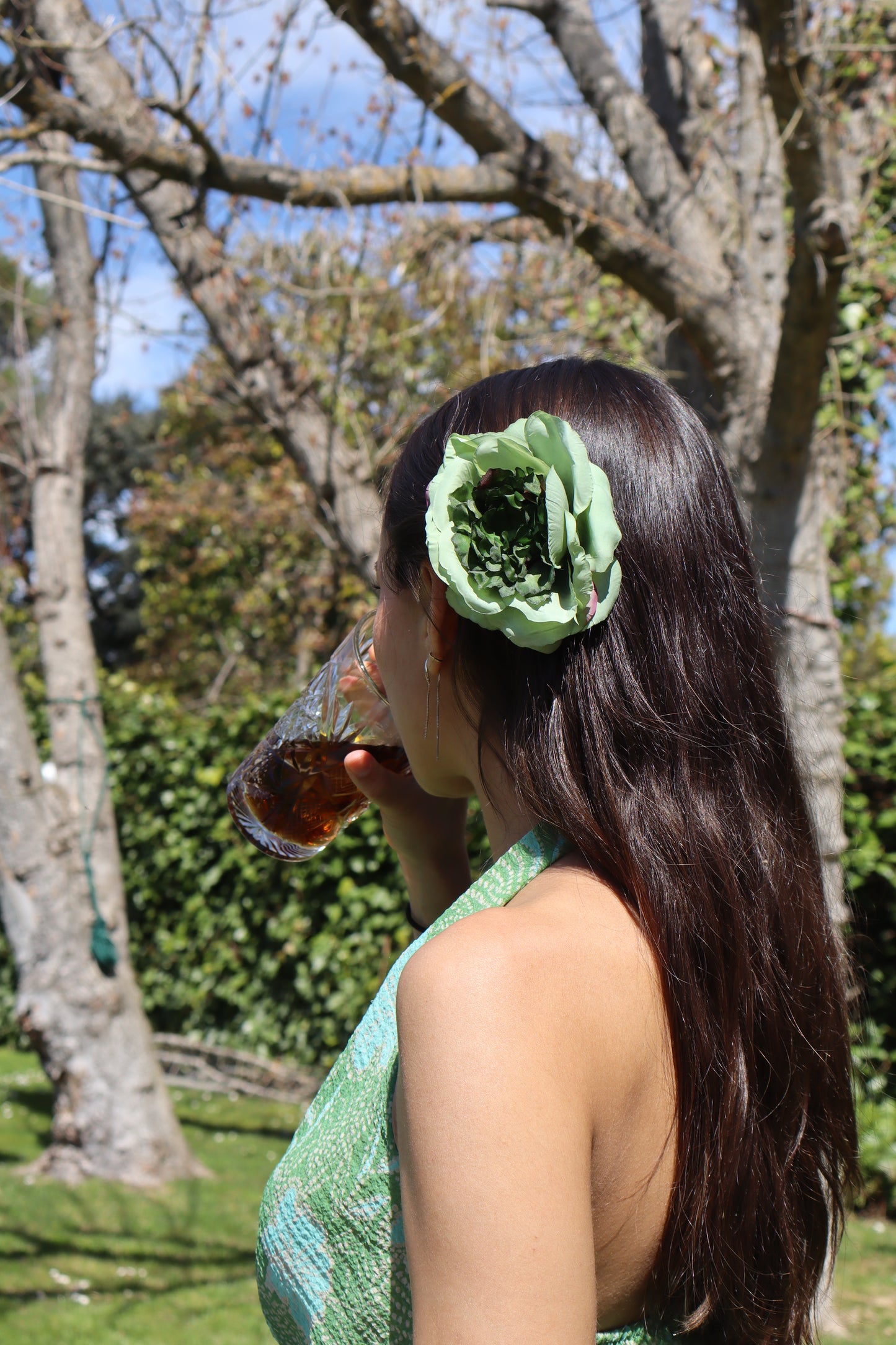 Rosa verde