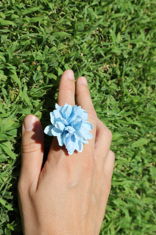 Hortensia azul